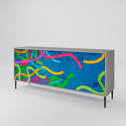 STREAMER TANGLE 3-Door Sideboard