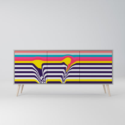 TONE COLLAPSE 3-Door Sideboard