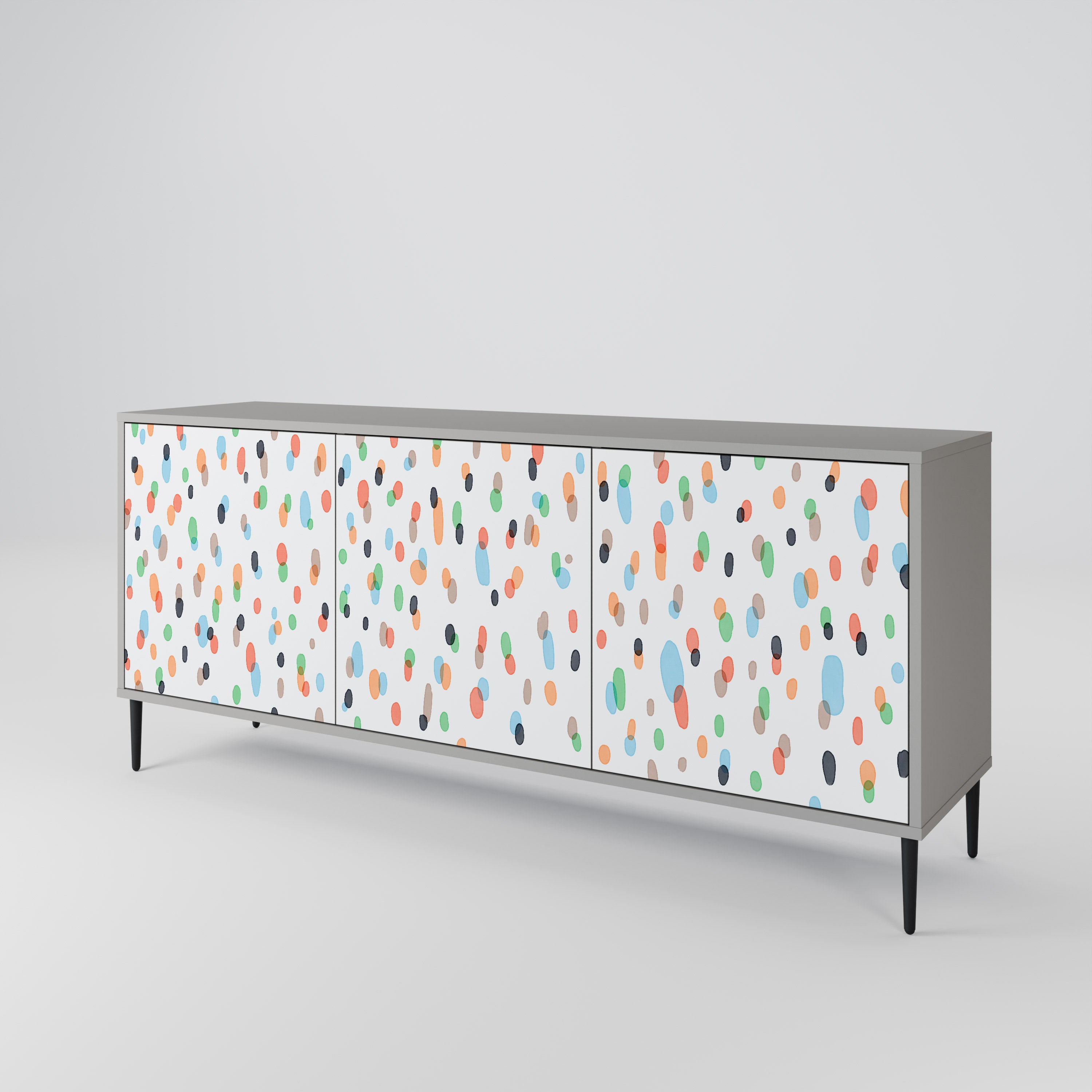 ENERGETIC SPOTS 3-Door Sideboard