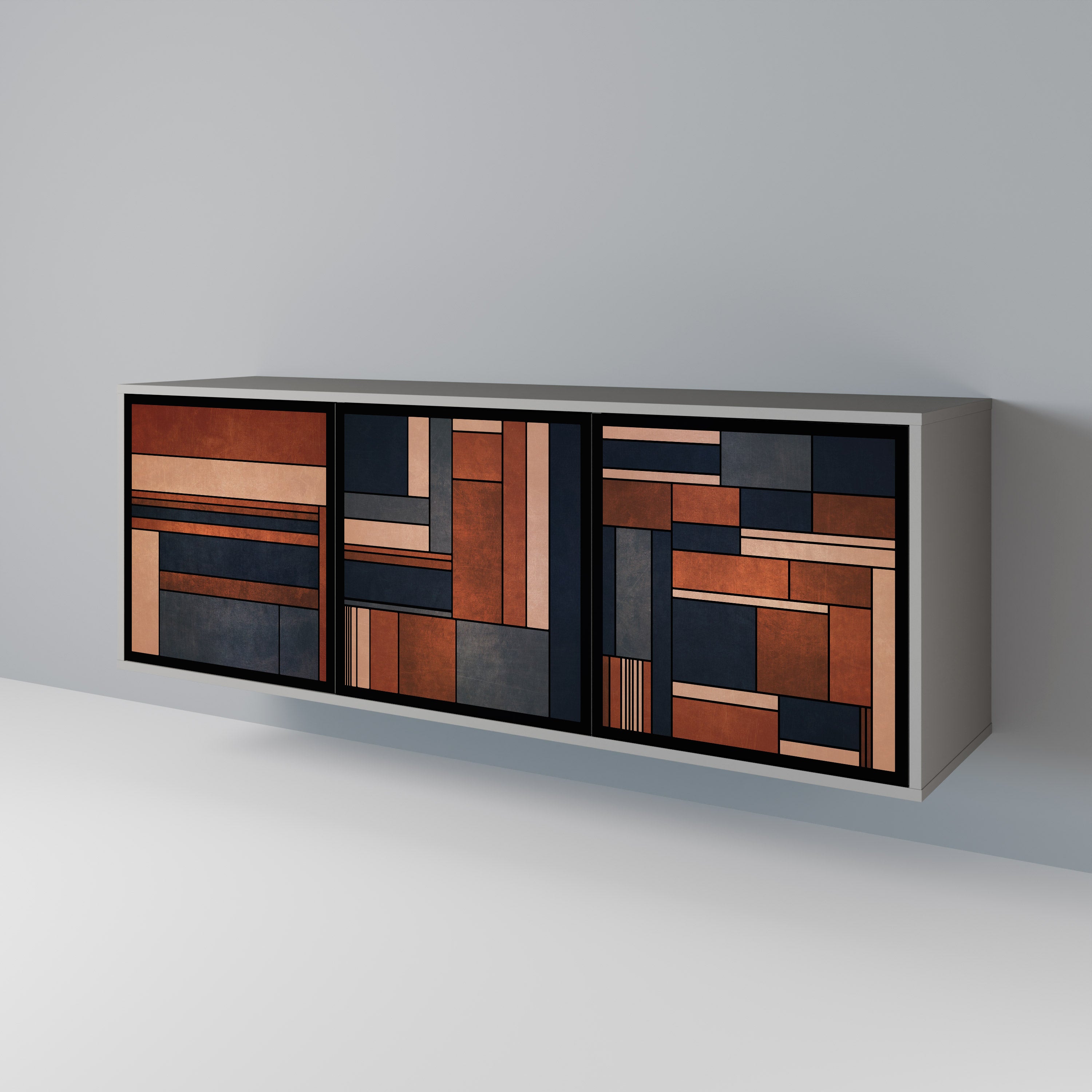 INTREPID FORMATION 3-Door Sideboard