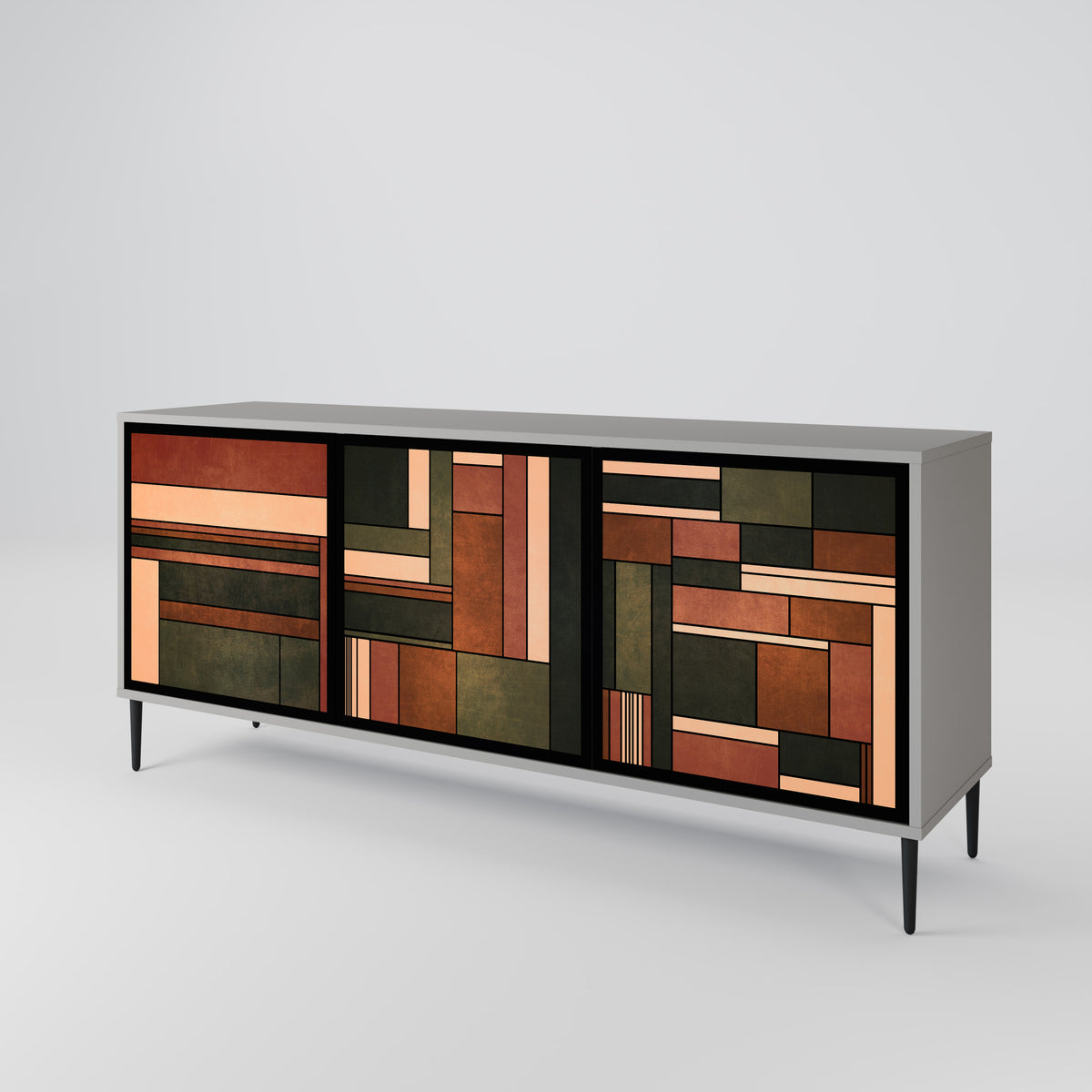 FIGURES OF NATURE 3-Door Sideboard