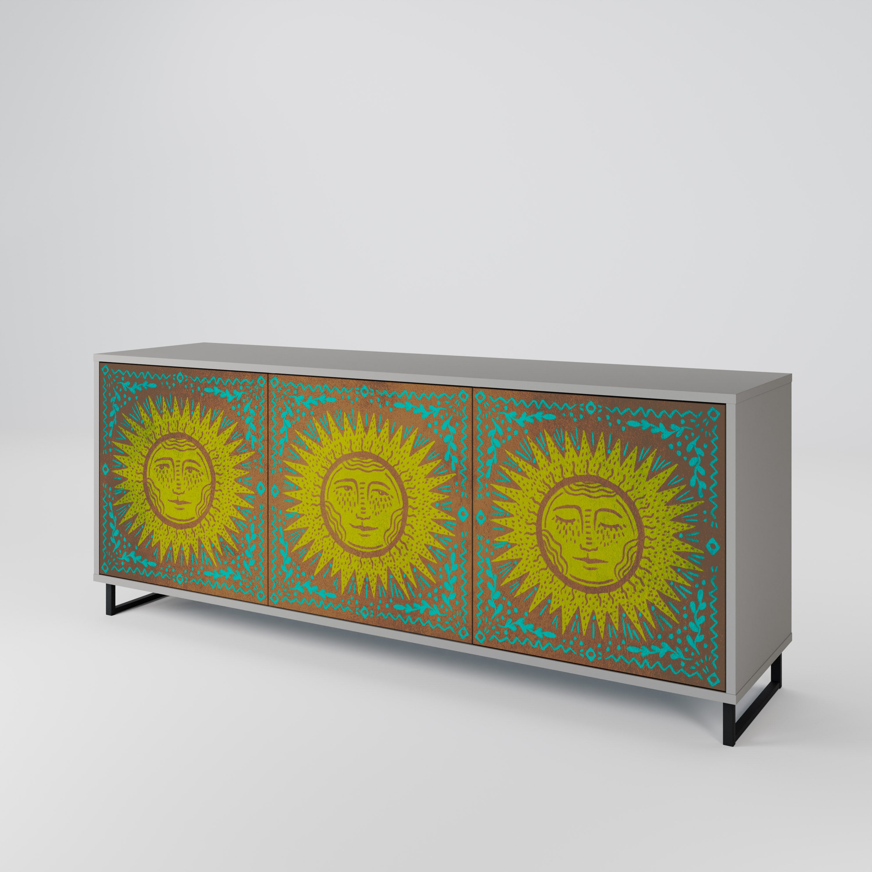 SUNSHINE EULOGY 3-Door Sideboard