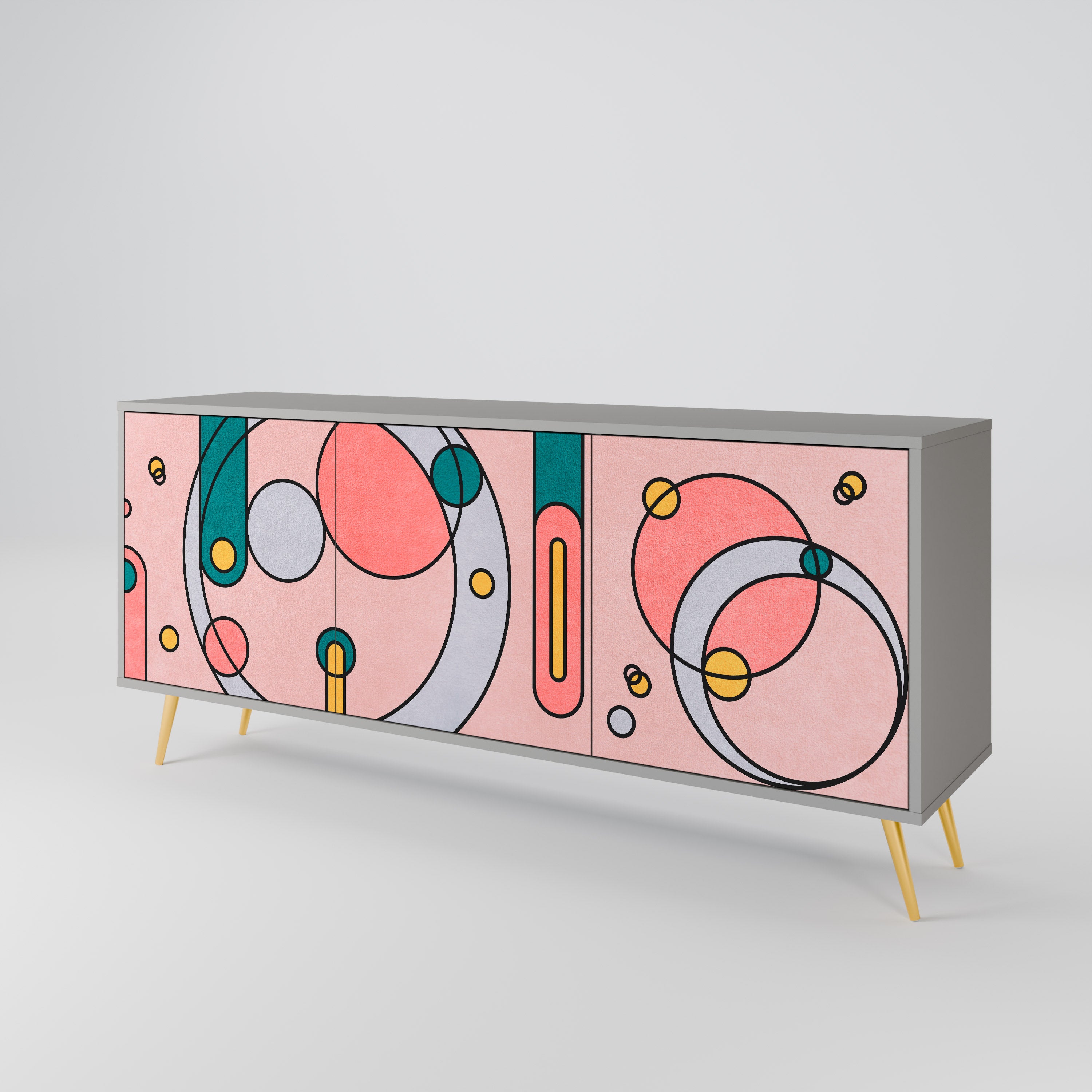 GOSSAMER ECHOES 3-Door Sideboard