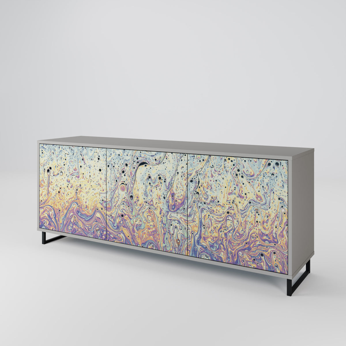 MOSAIC OF COLORS 3-Door Sideboard