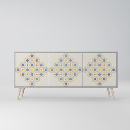 PATTERNED PRISM 3-Door Sideboard