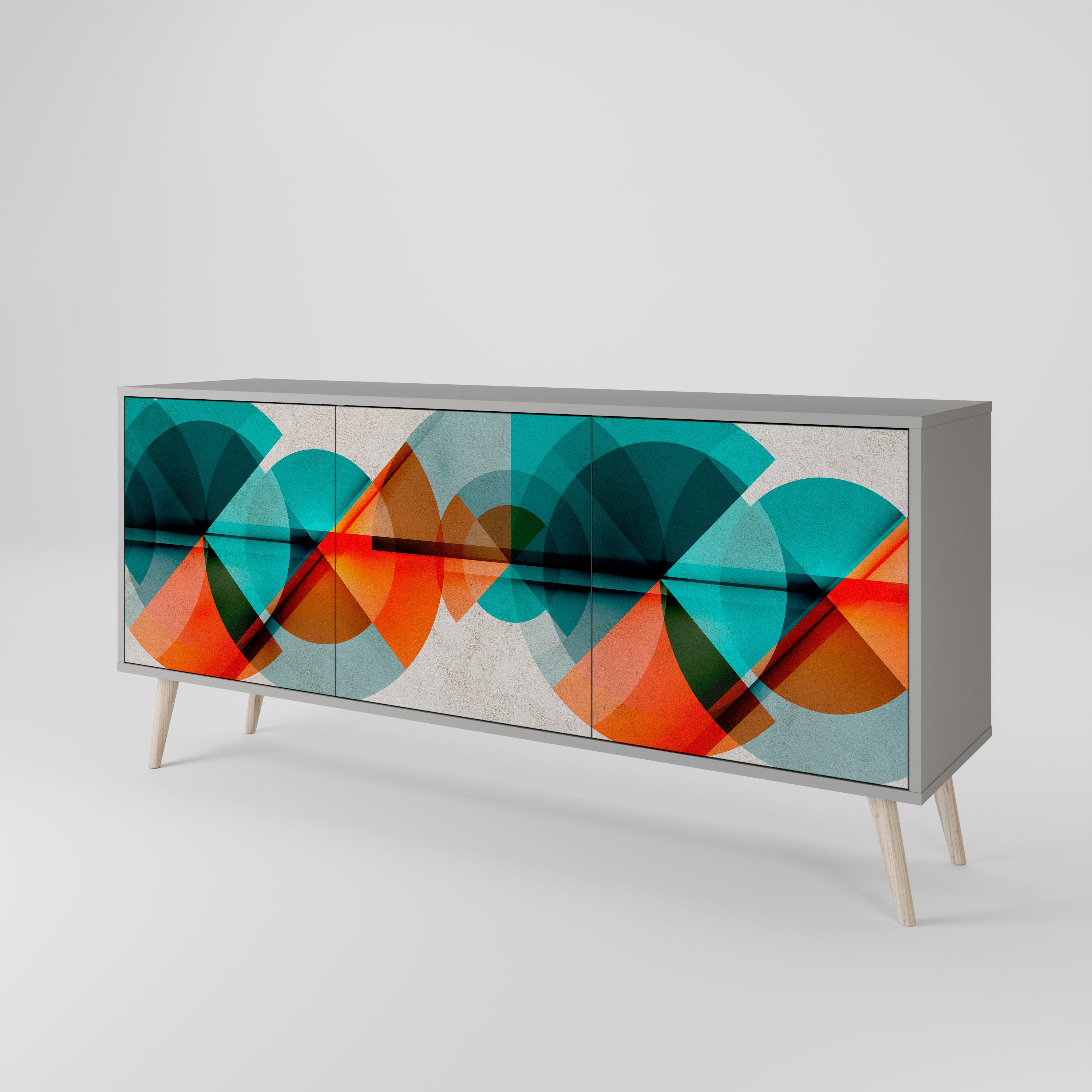 CIRCULAR RHAPSODY 3-Door Sideboard