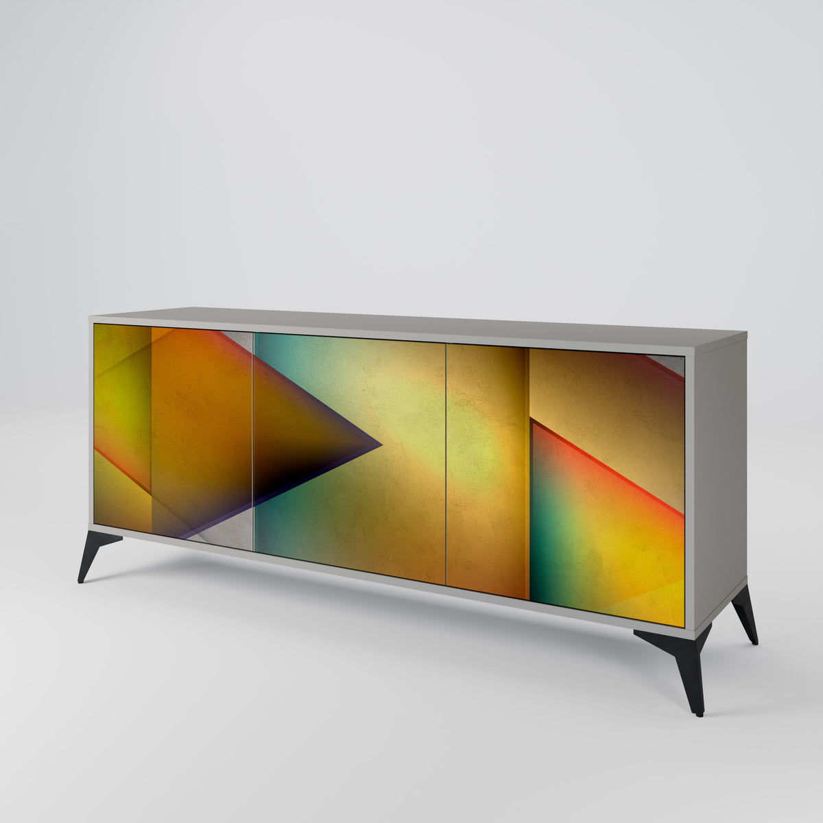 PIERCING SHARPNESS 3-Door Sideboard