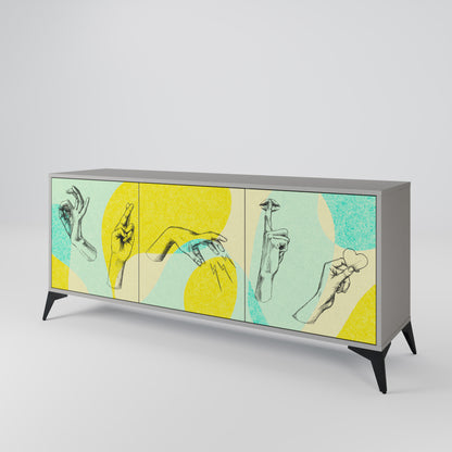 BODY LANGUAGE 3-Door Sideboard