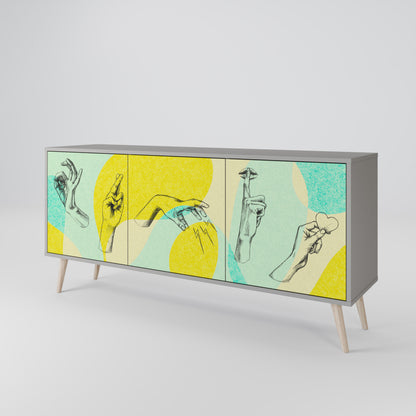 BODY LANGUAGE 3-Door Sideboard