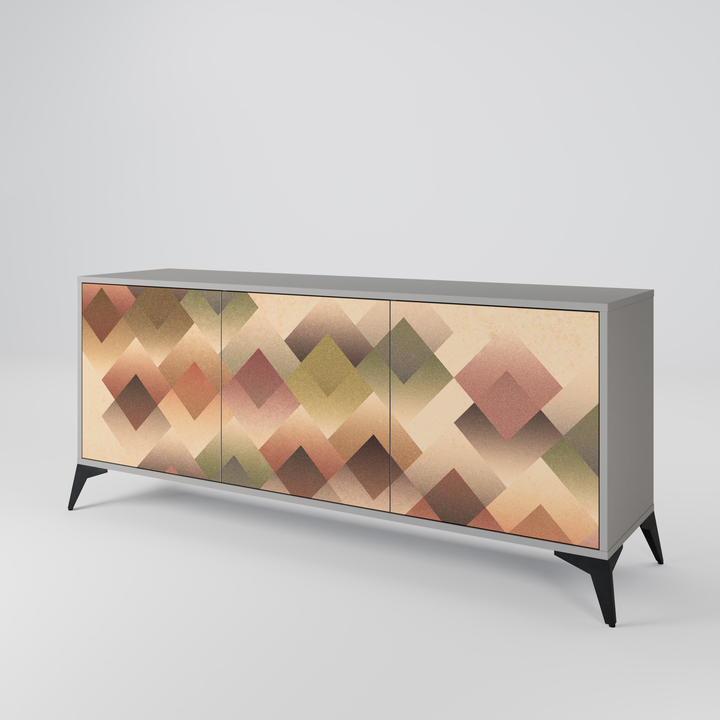 GEOMETRIC FUSION 3-Door Sideboard