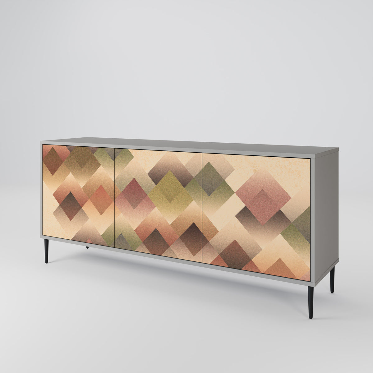 GEOMETRIC FUSION 3-Door Sideboard