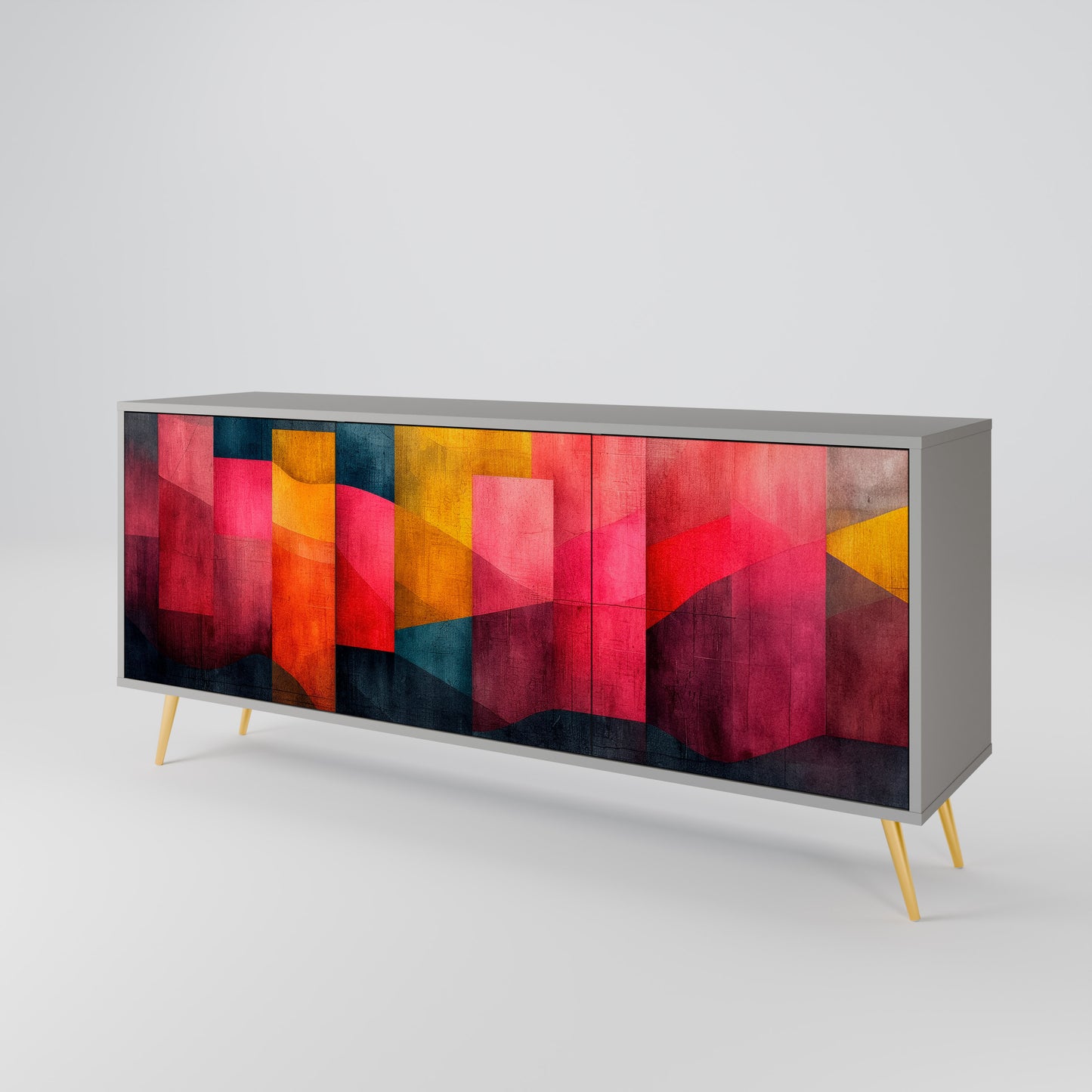 COLORFUL SOUNDS 3-Door Sideboard