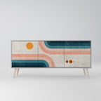 TWO HALVES 3-Door Sideboard