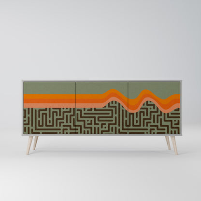 SIMPLE SOLUTIONS 3-Door Sideboard