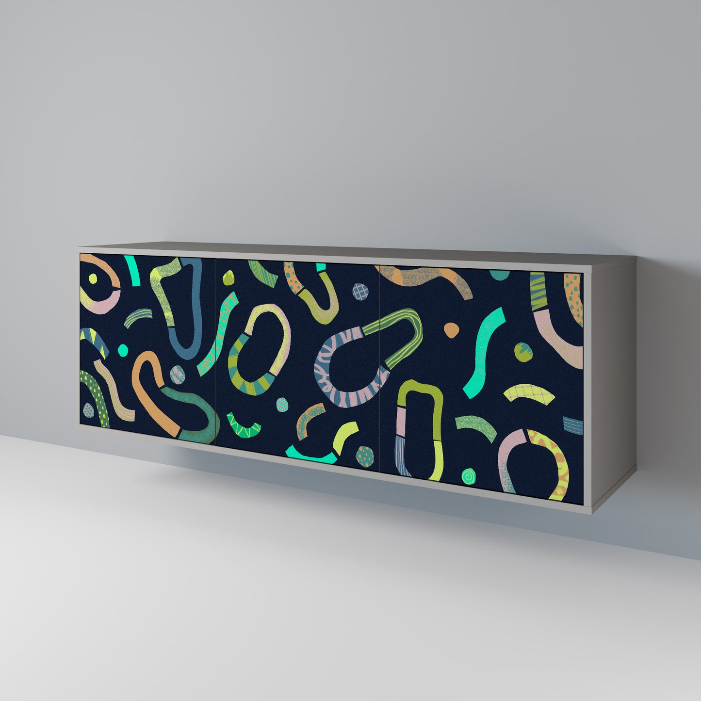 CONTRAST DANCE 3-Door Sideboard