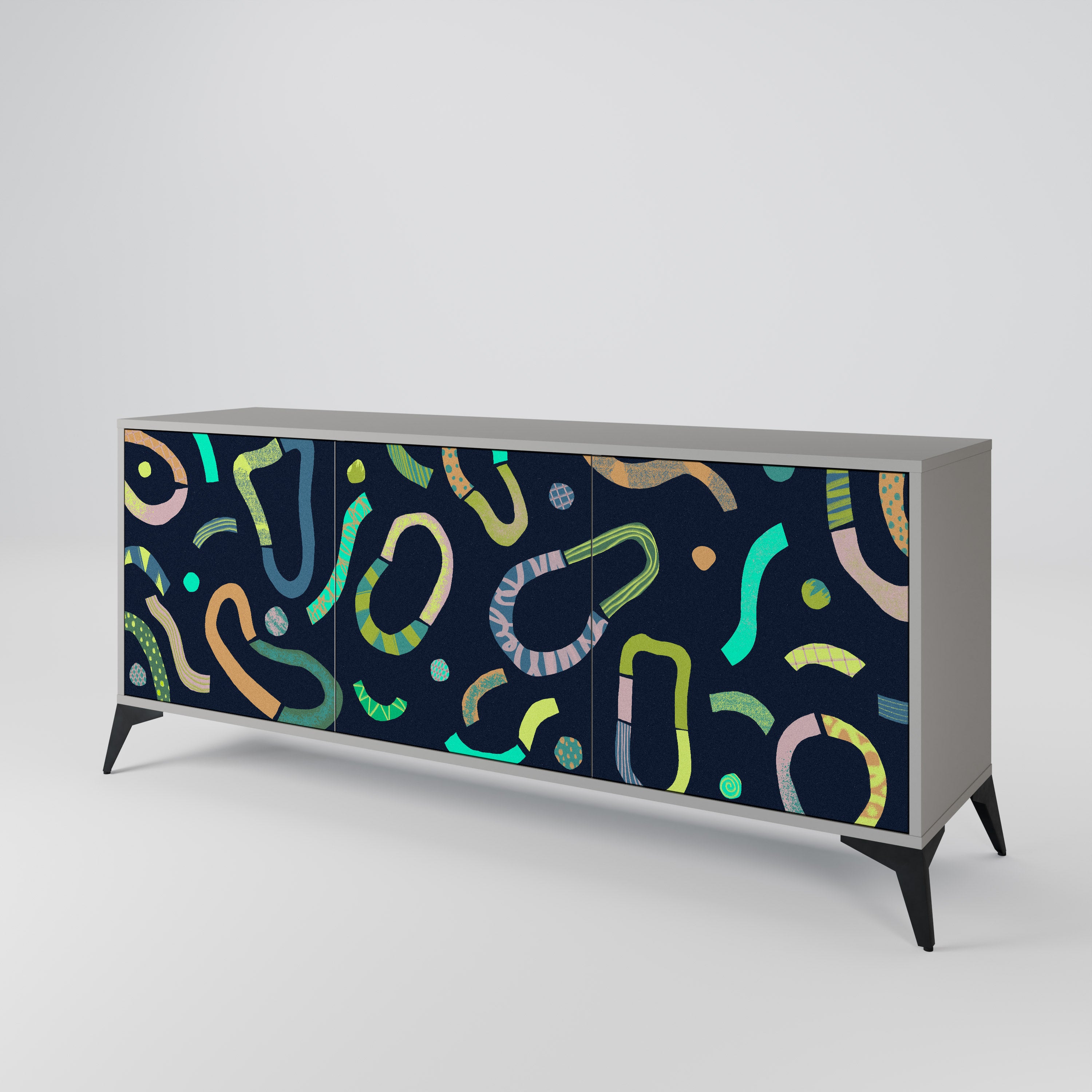 CONTRAST DANCE 3-Door Sideboard