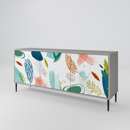 BOTANICAL HURRICANE 3-Door Sideboard