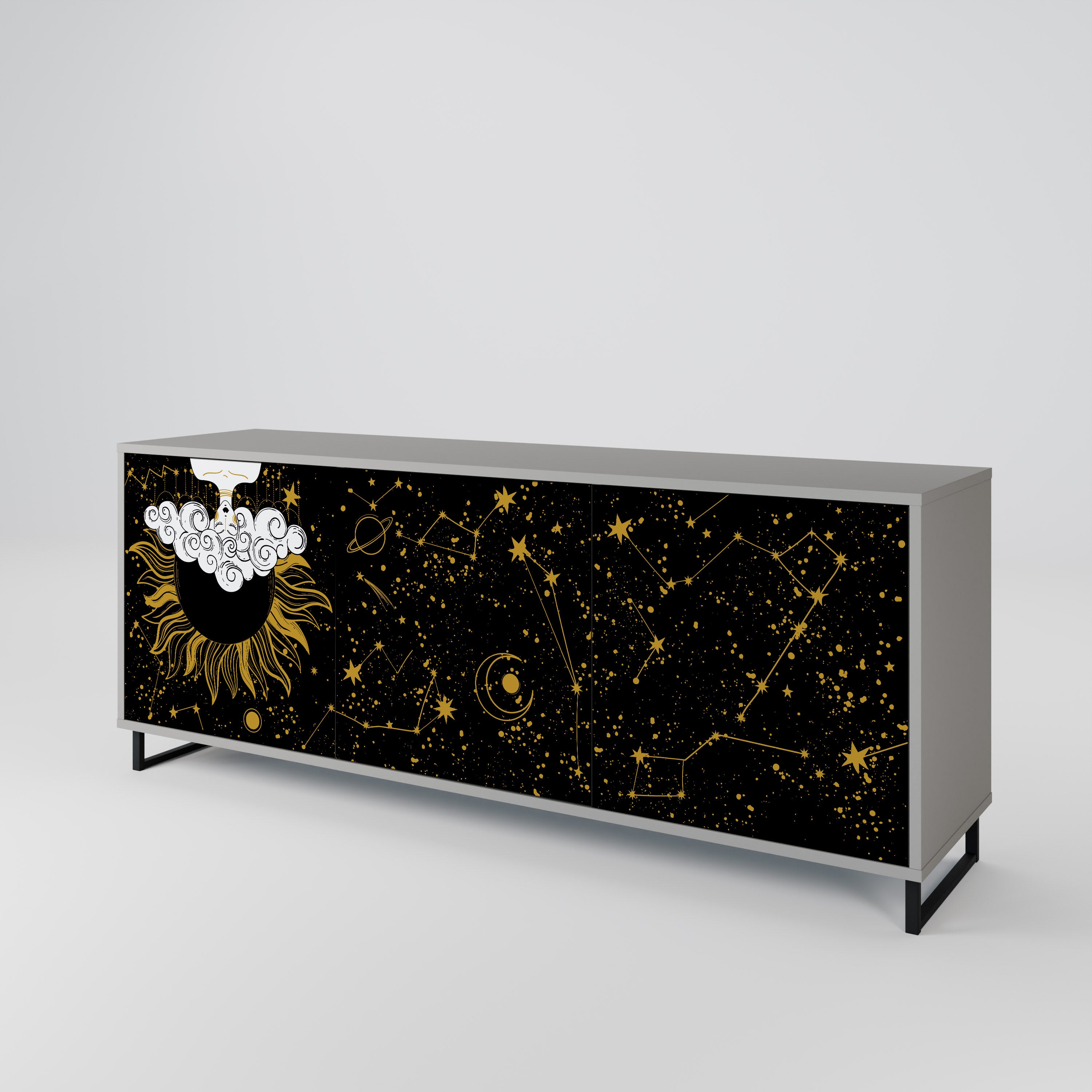 STELLAR CONSTELLATIONS 3-Door Sideboard