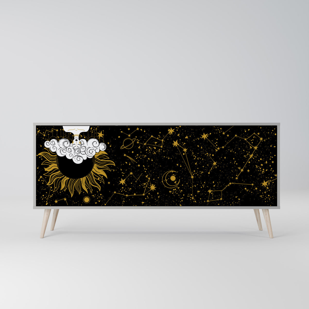 STELLAR CONSTELLATIONS 3-Door Sideboard