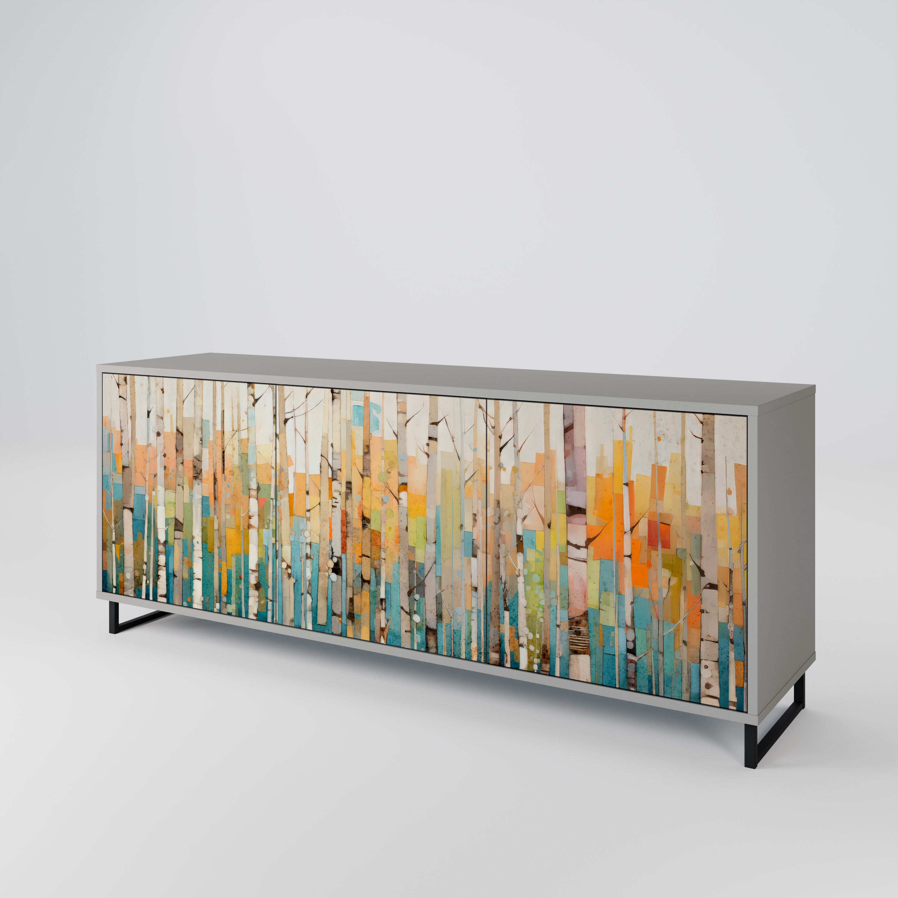 BIRCH KALEIDOSCOPE 3-Door Sideboard