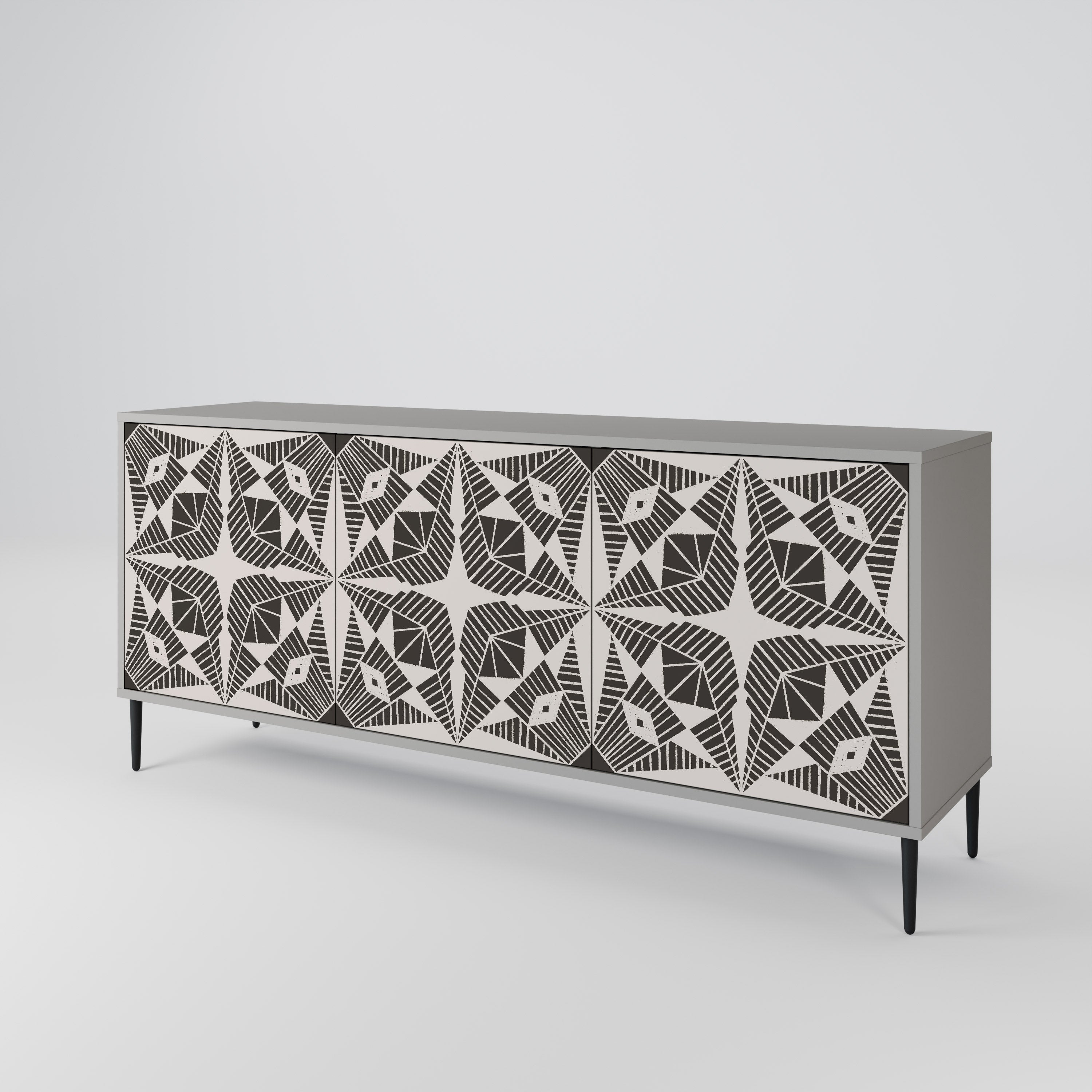 MONOCHROME NEXUS 3-Door Sideboard