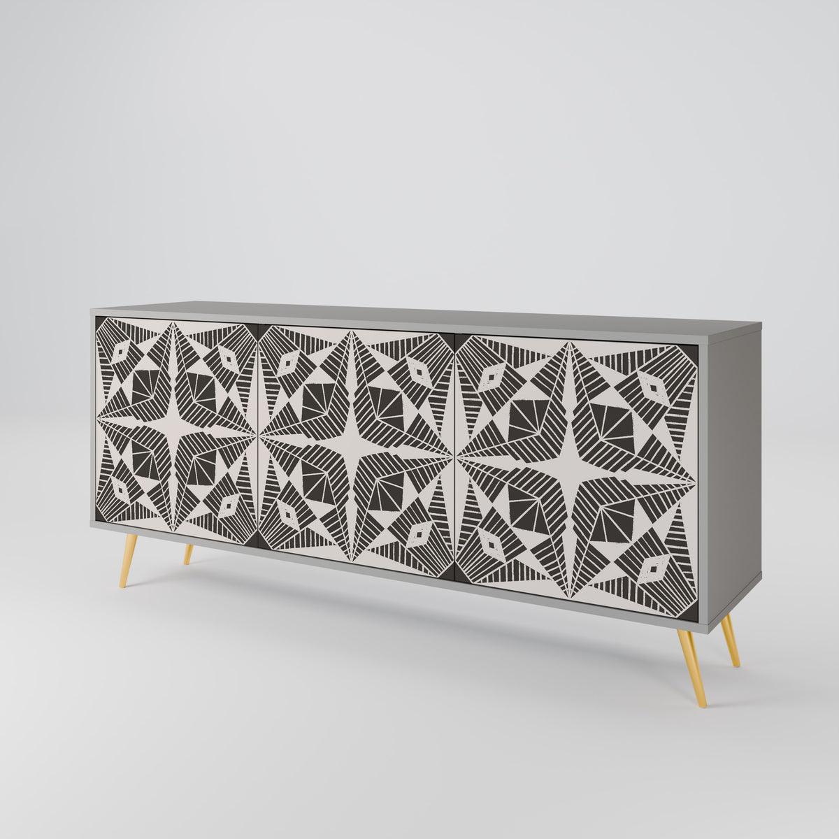 MONOCHROME NEXUS 3-Door Sideboard