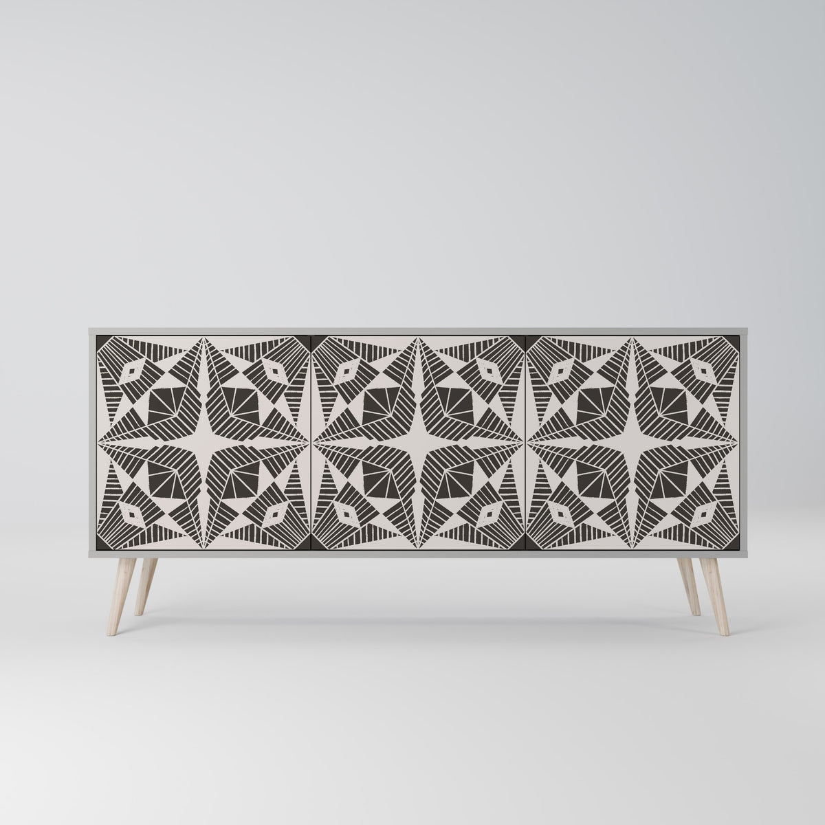 MONOCHROME NEXUS 3-Door Sideboard