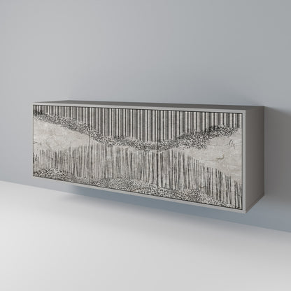 GRAIN LINES 3-Door Sideboard
