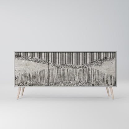 GRAIN LINES 3-Door Sideboard