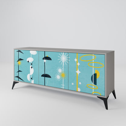 PATHS TO HAPPINESS 3-Door Sideboard