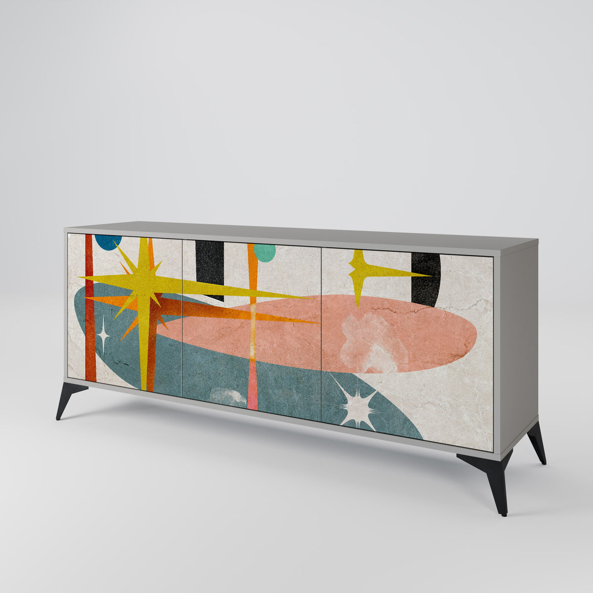 INTERSTELLAR VIBES 3-Door Sideboard