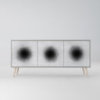 BLACK HOLE 3-Door Sideboard