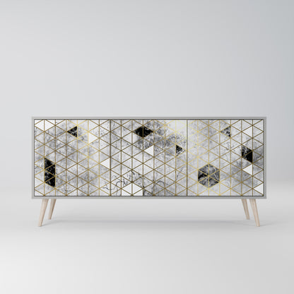 ASHEN ARIA 3-Door Sideboard