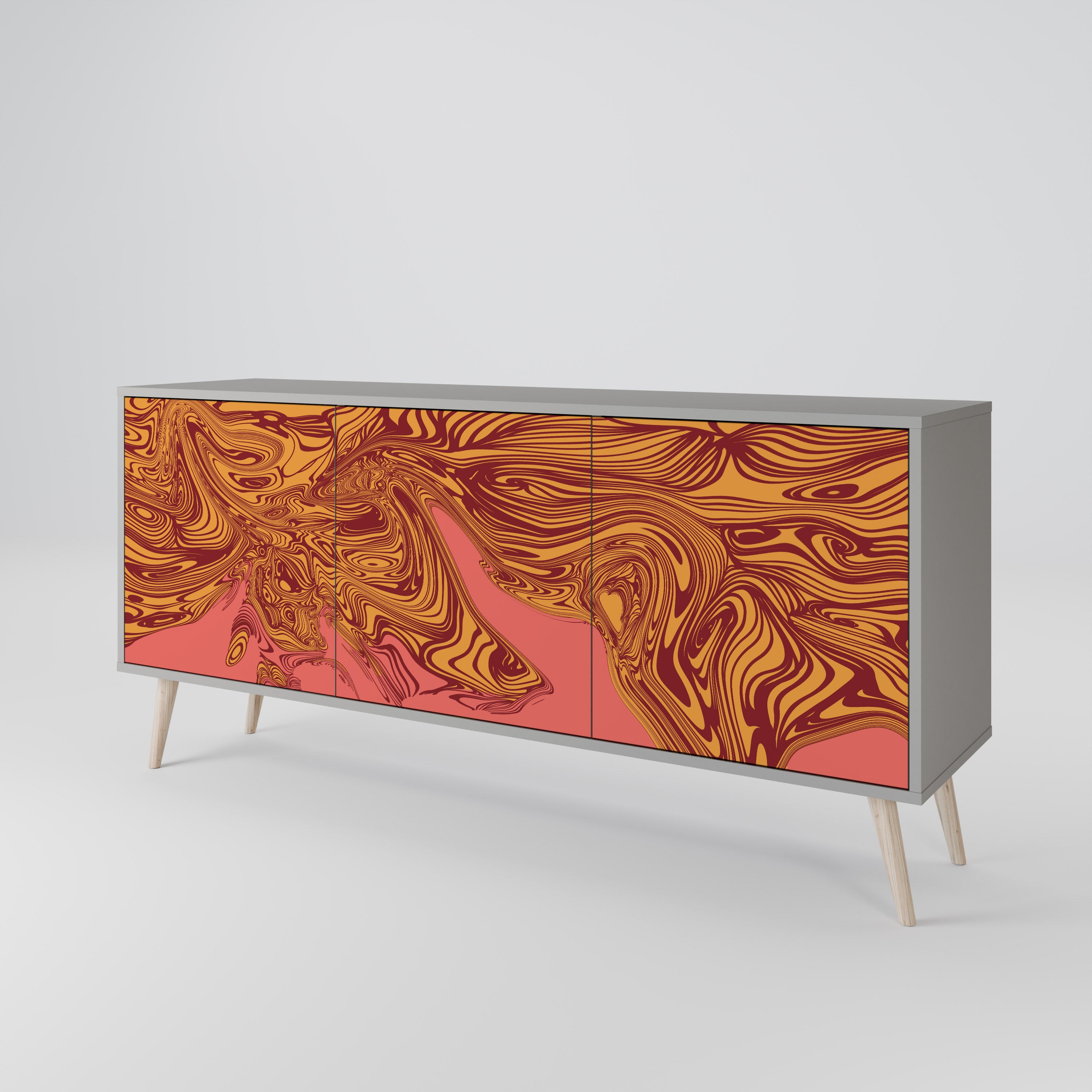 FLOATING THOUGHTS 3-Door Sideboard