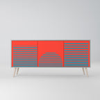 RISING GEOMETRY STARS 3-Door Sideboard