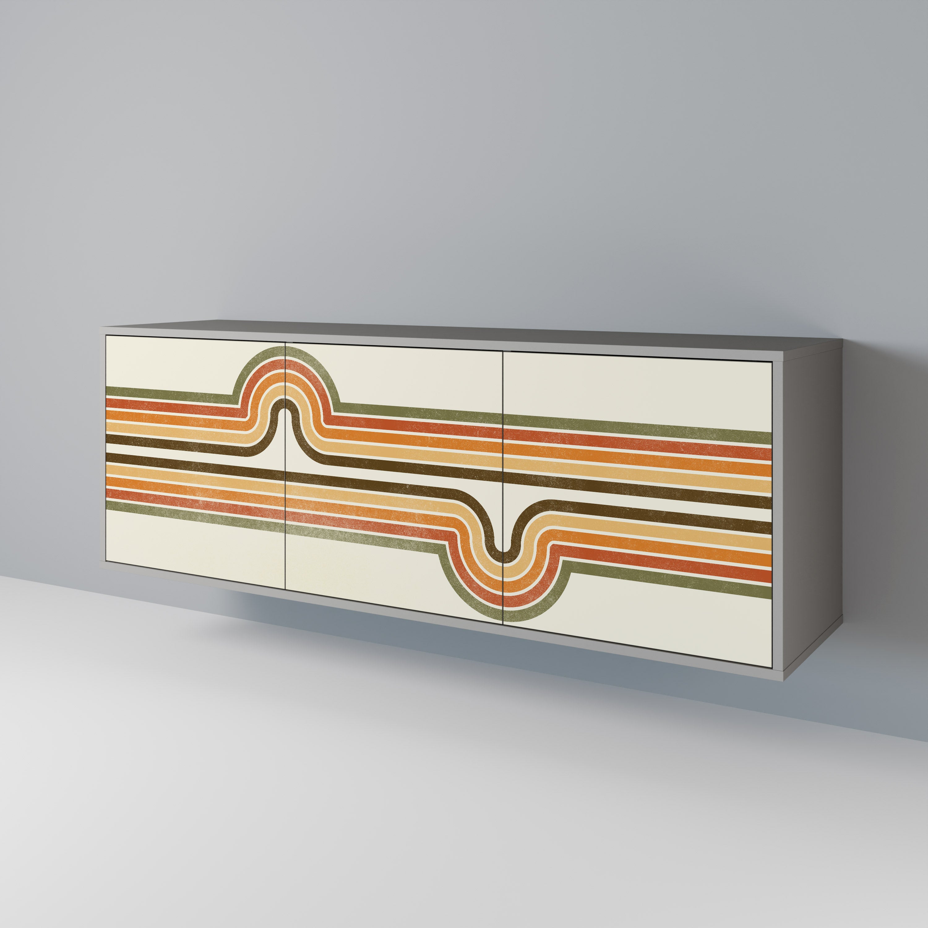 EXCEPTIONAL STREAM 3-Door Sideboard