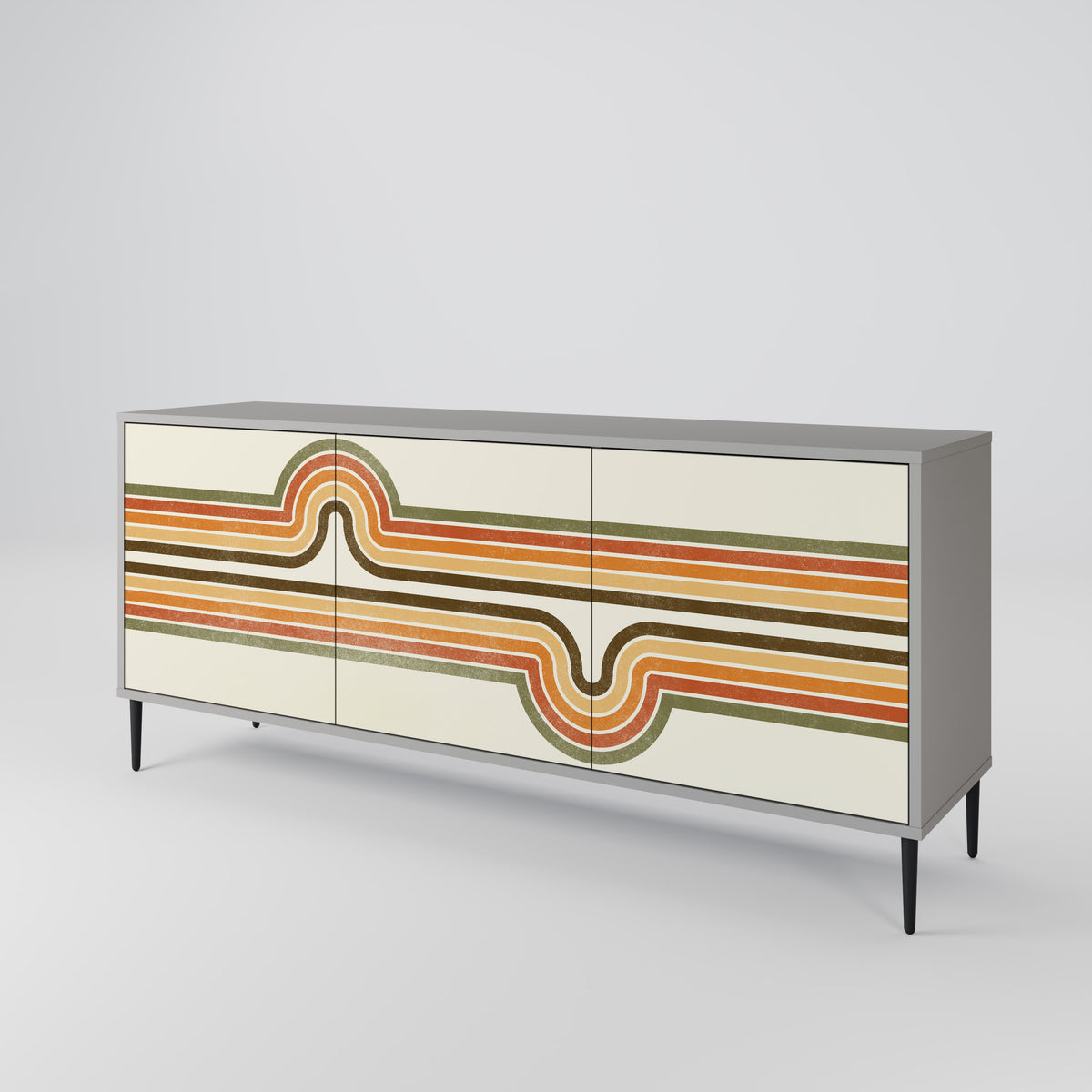 EXCEPTIONAL STREAM 3-Door Sideboard