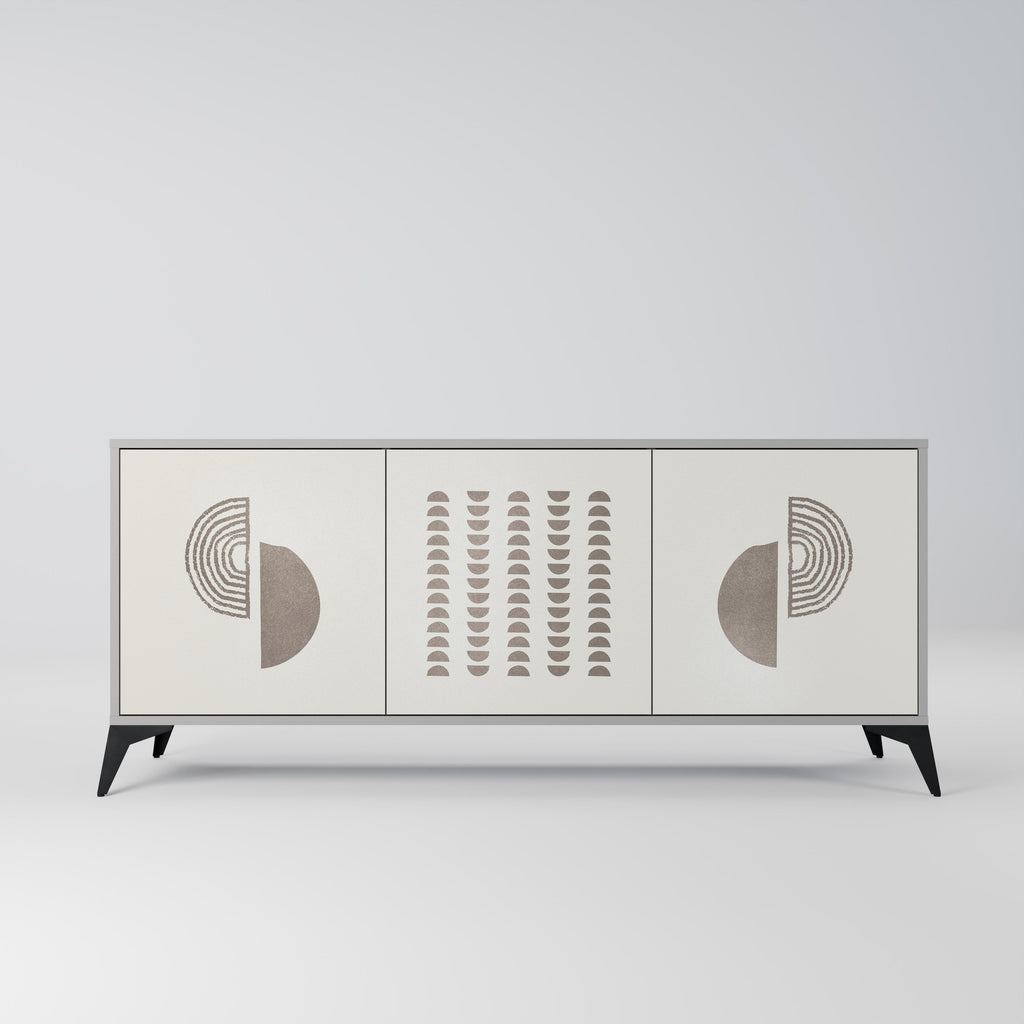 Buffet 3 portes HARMONY ESSENCE finition grise