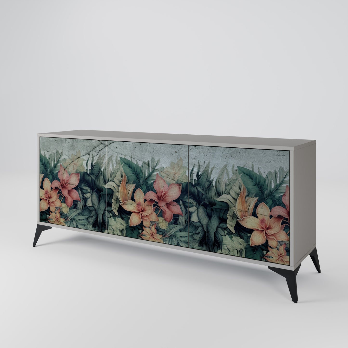 HEAVENLY BLOOM 3-Door Sideboard