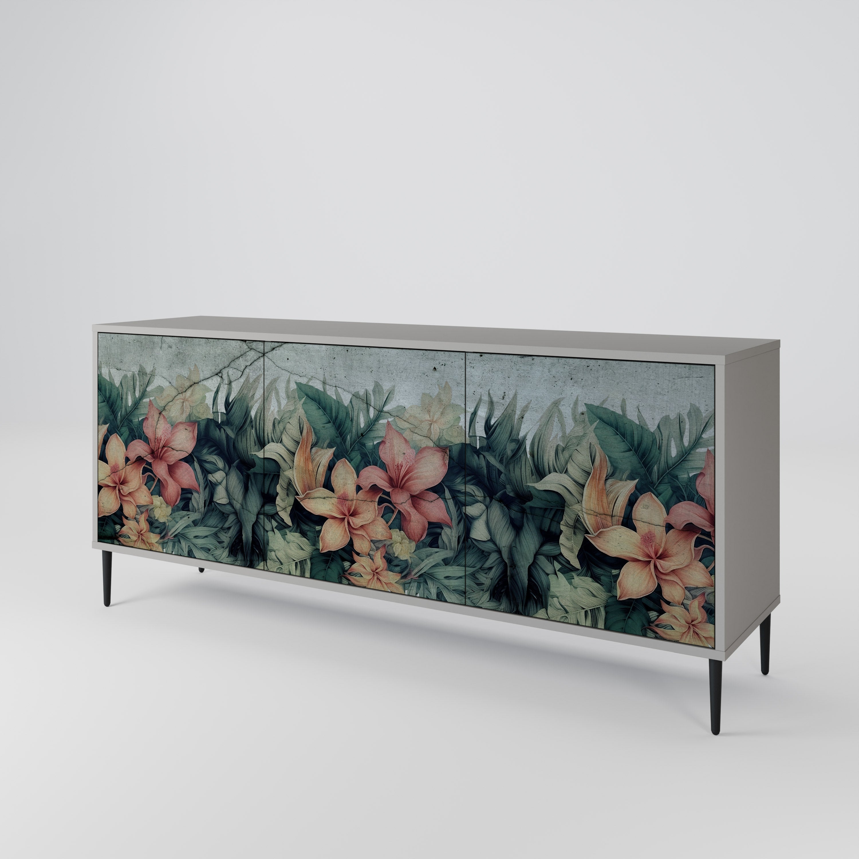 HEAVENLY BLOOM 3-Door Sideboard
