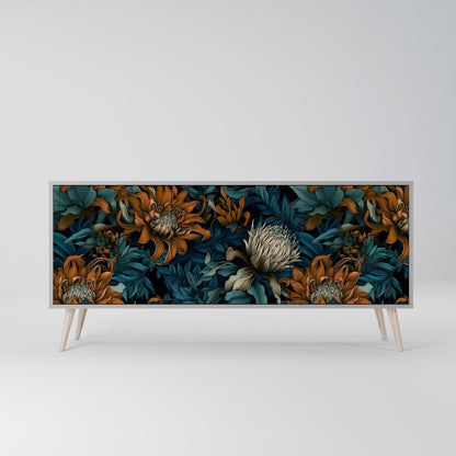 MORNING BLOOM 3-Door Sideboard