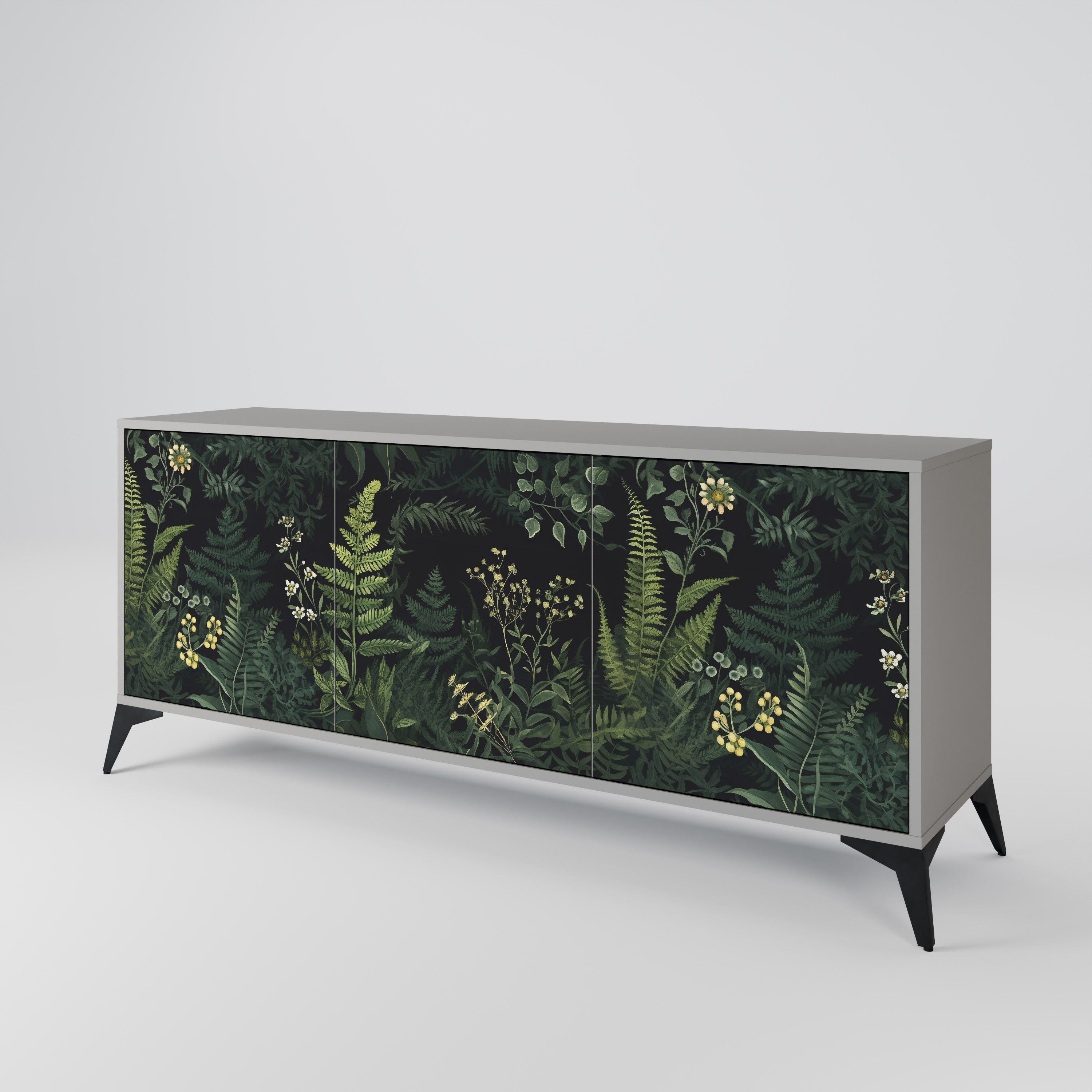 FERN FLOWERS 3-Door Sideboard