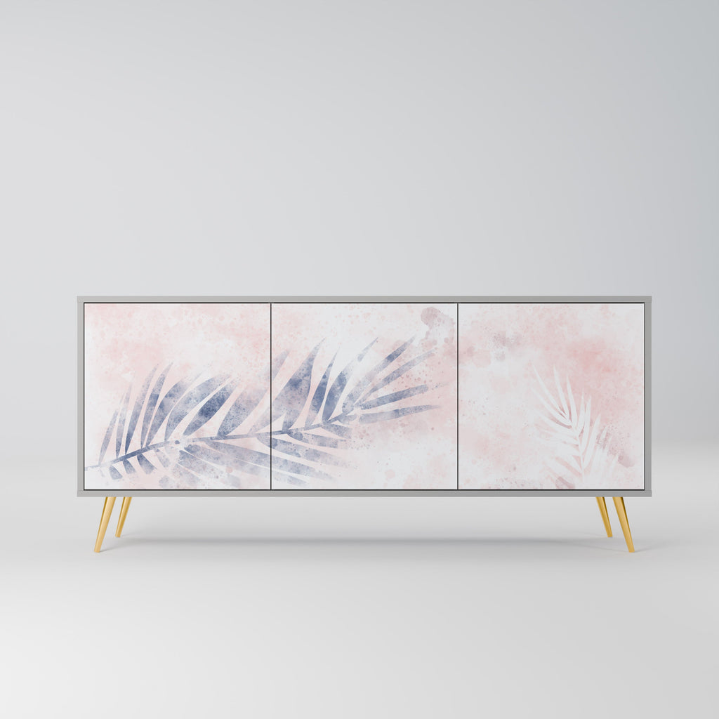 Buffet 3 portes TIMELESS FLOAT en finition grise