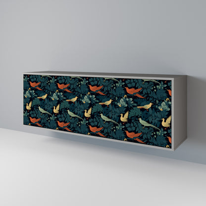 FOWL ORNAMENT 3-Door Sideboard