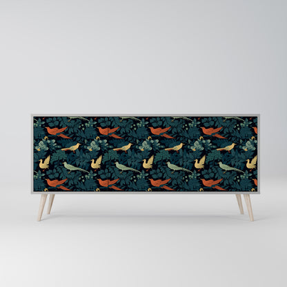 FOWL ORNAMENT 3-Door Sideboard