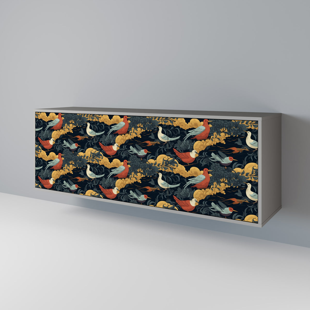 FOWLY DAZE 3-Door Sideboard