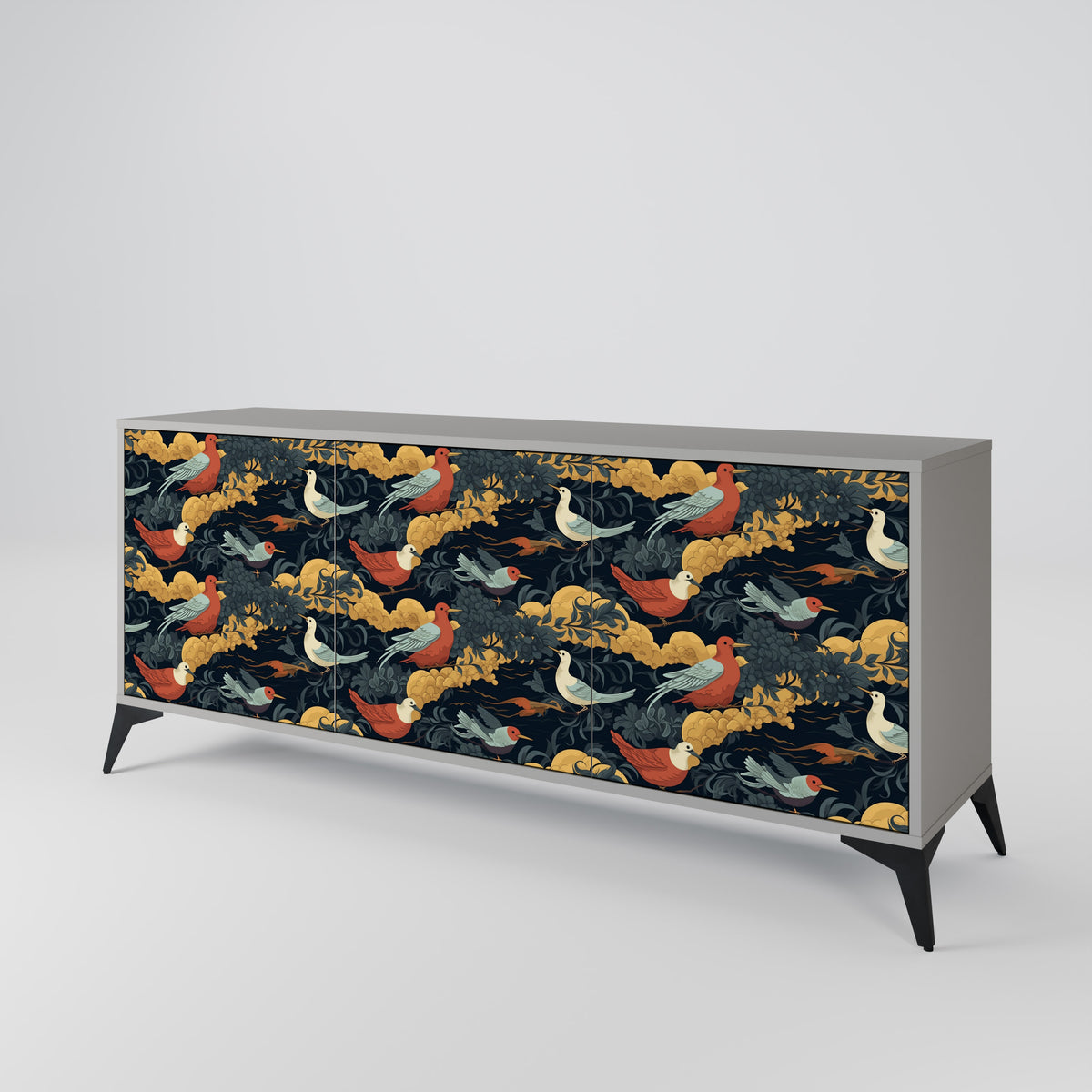 FOWLY DAZE 3-Door Sideboard
