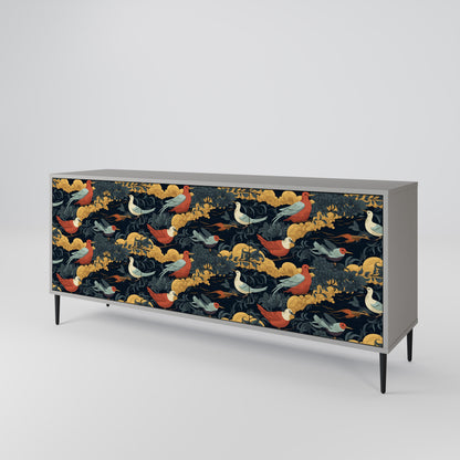 FOWLY DAZE 3-Door Sideboard