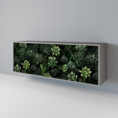 SUCCULENT JUNGLE 3-Door Sideboard