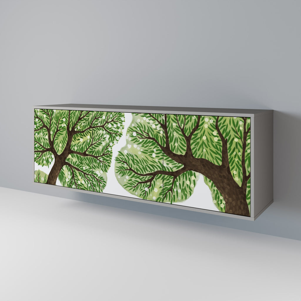 Buffet 3 portes WILDERNESS DASH en finition grise